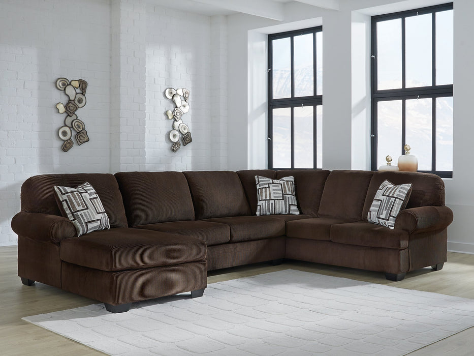 Kimlee Sectional with Chaise - Brough Furniture & Mattress (Lapeer, MI)