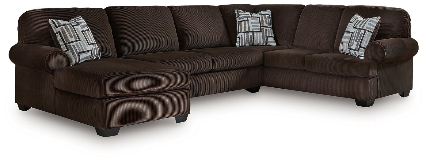 Kimlee Sectional with Chaise - Brough Furniture & Mattress (Lapeer, MI)