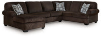 Kimlee Sectional with Chaise - Brough Furniture & Mattress (Lapeer, MI)