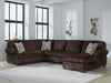 Kimlee Sectional with Chaise - Brough Furniture & Mattress (Lapeer, MI)