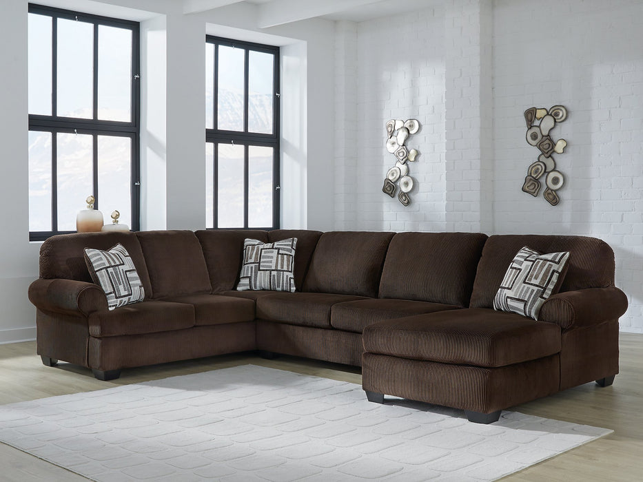 Kimlee Sectional with Chaise - Brough Furniture & Mattress (Lapeer, MI)