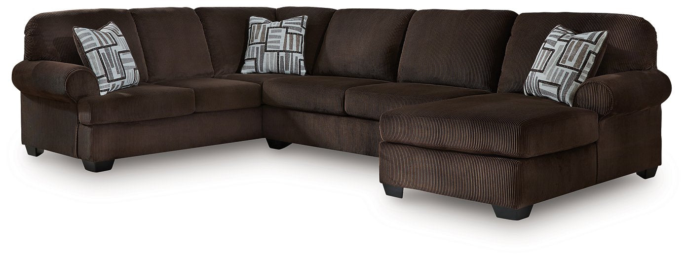 Kimlee Sectional with Chaise - Brough Furniture & Mattress (Lapeer, MI)