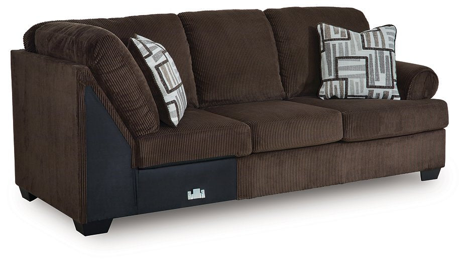 Kimlee Sectional with Chaise - Brough Furniture & Mattress (Lapeer, MI)