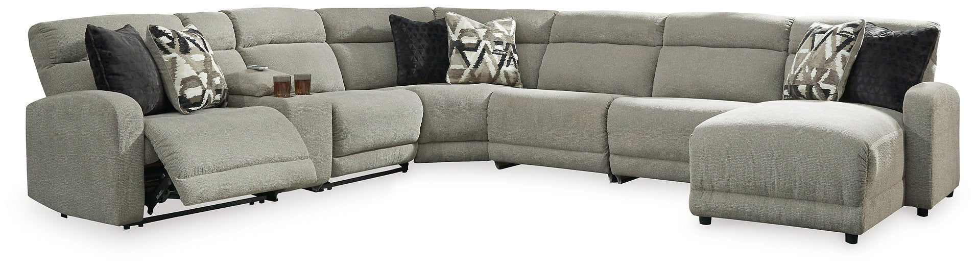 Colleyville Power Reclining Sectional with Chaise