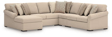 LadyMae Sectional with Chaise - Brough Furniture & Mattress (Lapeer, MI)