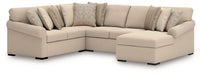 LadyMae Sectional with Chaise - Brough Furniture & Mattress (Lapeer, MI)