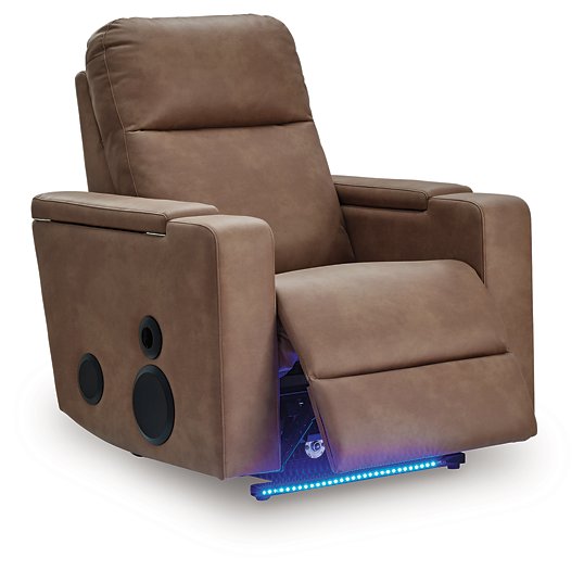 Lorrenton Power Glider Recliner with Audio System - Brough Furniture & Mattress (Lapeer, MI)