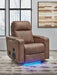 Lorrenton Power Glider Recliner with Audio System - Brough Furniture & Mattress (Lapeer, MI)