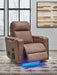 Lorrenton Power Glider Recliner with Audio System - Brough Furniture & Mattress (Lapeer, MI)