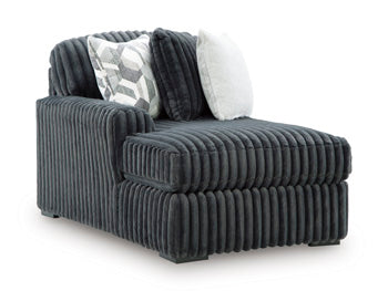 Midnight-Madness Sectional Sofa with Chaise