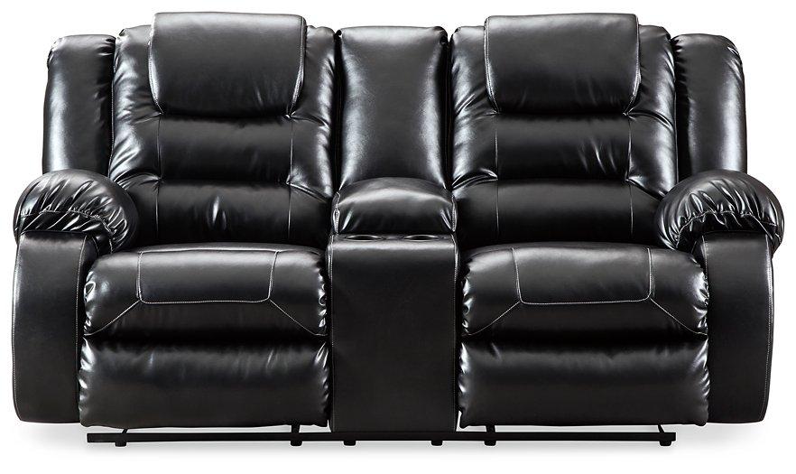 Vacherie Reclining Loveseat with Console