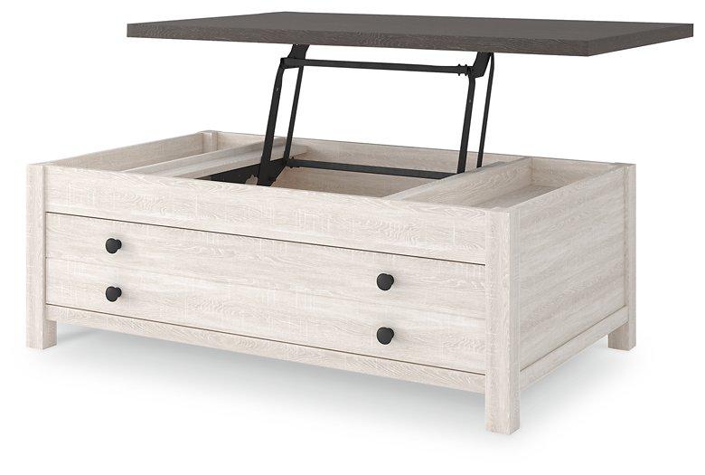 Dorrinson Coffee Table with Lift Top