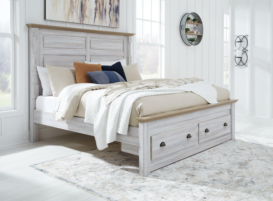 Haven Bay Panel Storage Bed