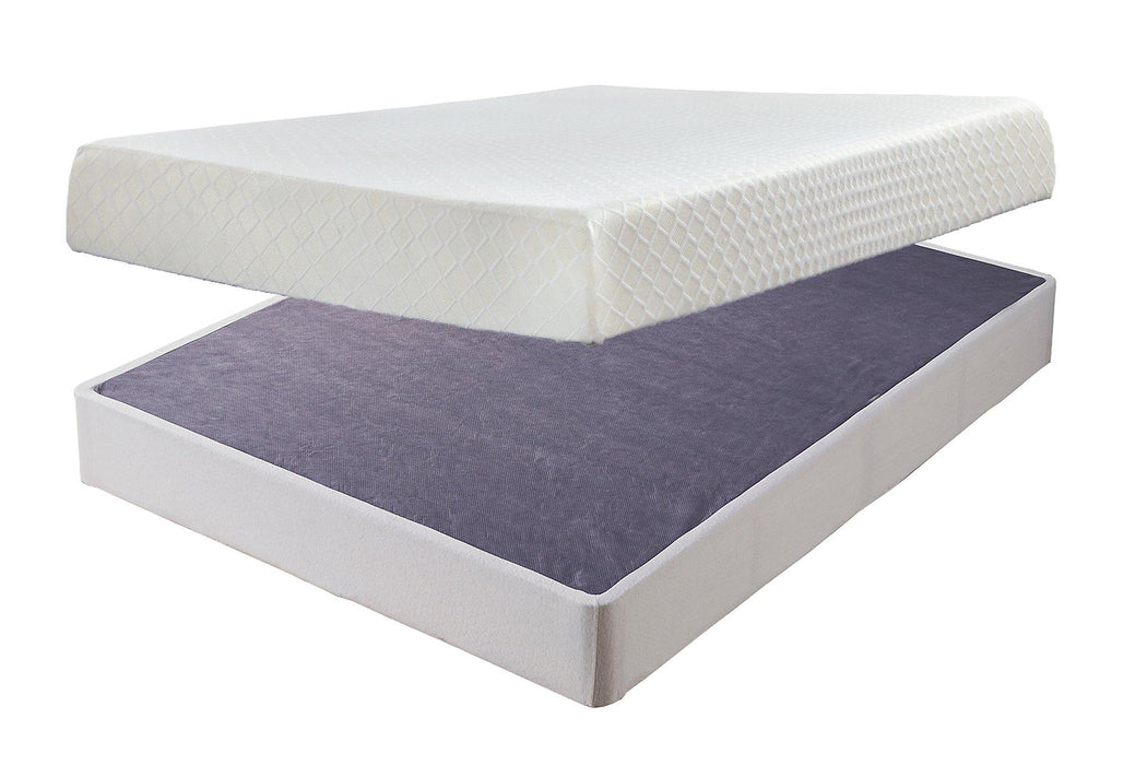 10 Inch Chime Memory Foam Mattress Set - Brough Furniture & Mattress (Lapeer, MI)