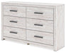Cayboni Dresser and Mirror - Brough Furniture & Mattress (Lapeer, MI)