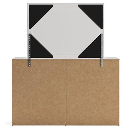 Cayboni Dresser and Mirror - Brough Furniture & Mattress (Lapeer, MI)