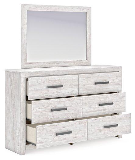 Cayboni Dresser and Mirror - Brough Furniture & Mattress (Lapeer, MI)