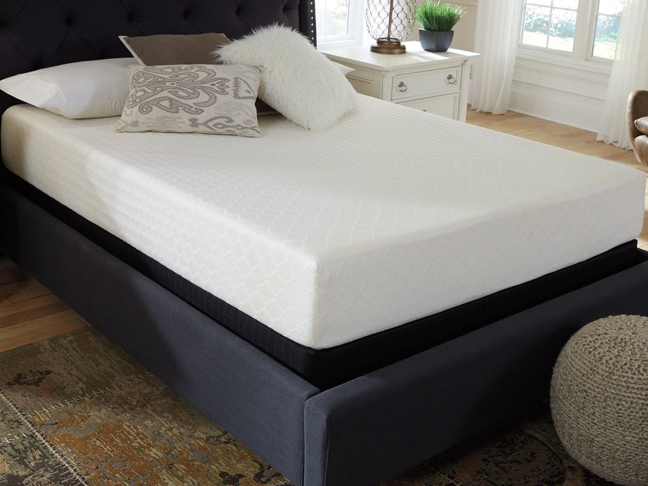 10 Inch Chime Memory Foam Mattress Set - Brough Furniture & Mattress (Lapeer, MI)