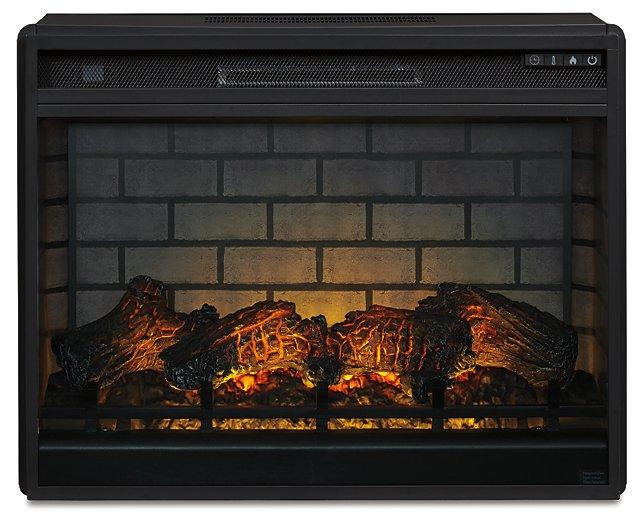 Entertainment Accessories Electric Infrared Fireplace Insert - Brough Furniture & Mattress (Lapeer, MI)
