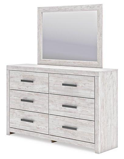 Cayboni Dresser and Mirror - Brough Furniture & Mattress (Lapeer, MI)