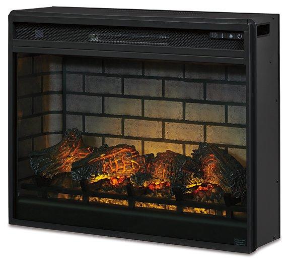 Entertainment Accessories Electric Infrared Fireplace Insert - Brough Furniture & Mattress (Lapeer, MI)