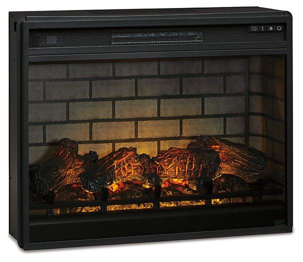 Entertainment Accessories Electric Infrared Fireplace Insert - Brough Furniture & Mattress (Lapeer, MI)