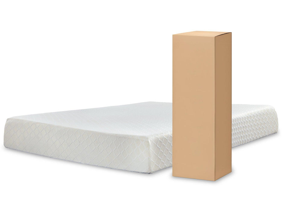 10 Inch Chime Memory Foam Mattress Set - Brough Furniture & Mattress (Lapeer, MI)