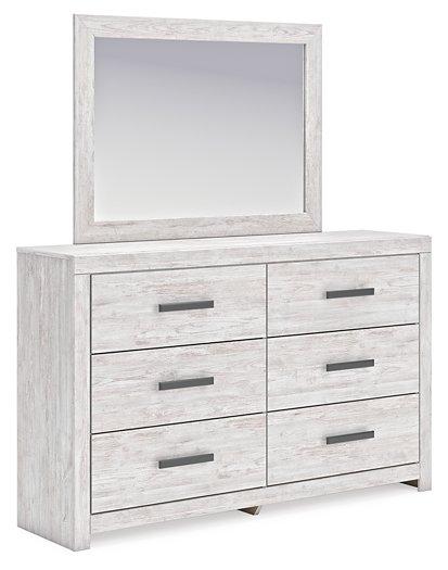 Cayboni Dresser and Mirror - Brough Furniture & Mattress (Lapeer, MI)