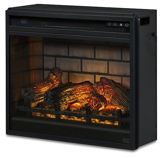 Entertainment Accessories Electric Infrared Fireplace Insert - Brough Furniture & Mattress (Lapeer, MI)