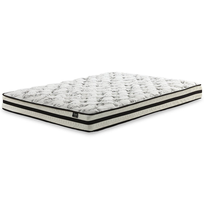 8 Inch Chime Innerspring Mattress Set - Brough Furniture & Mattress (Lapeer, MI)