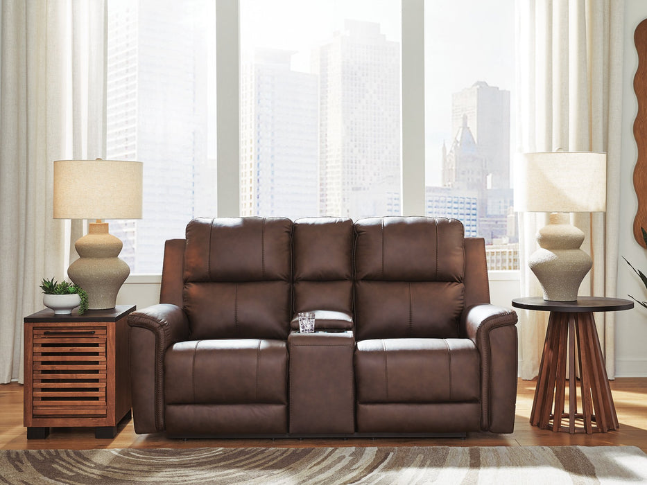 Bleckley Power Reclining Loveseat with Console