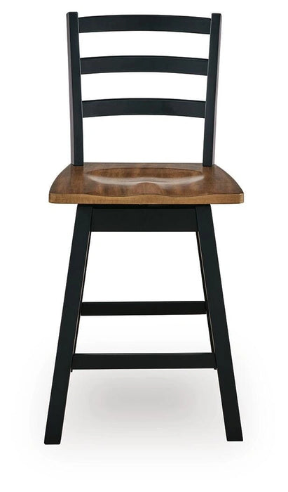 Wildenauer Counter Height Swivel Barstool